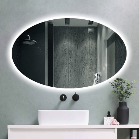 Der Spiegel Rina Edge mit LED Ausleuchtung